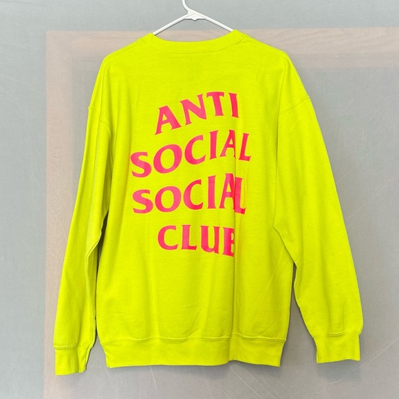 Anti Social Social Club Crew Sweatshirt - Picture 4 of 6